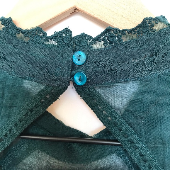 COPY - Free People Angel Lace Dress Jade - Picture 6 of 12